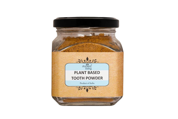 Ayurveda Teeth Whitening Powder - Plant Based  - Dual Action Fresh Breath 100gms