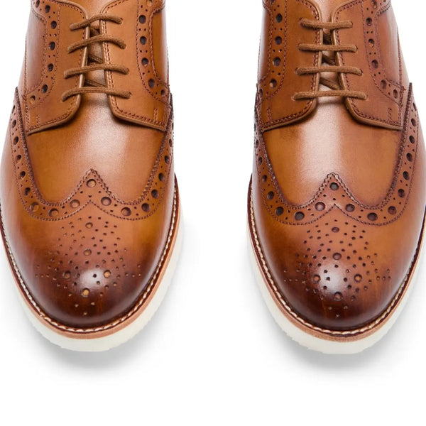 Oliver Sweeney Tan Carlton Leather Brogues UK 7 & UK 8 RRP £199