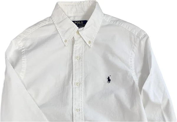 Polo Ralph Lauren Custom Fit Oxford Shirt for Men | White | RRP £139