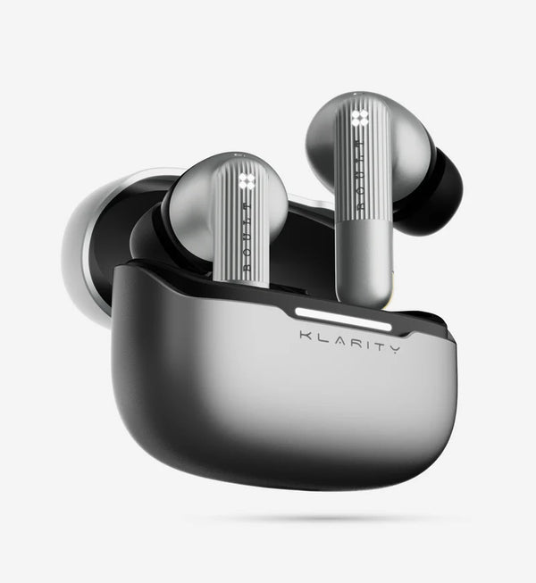 Premium earbuds with industry leading 50dB Hybrid ANC, 6 Mics, Amp App support, Dual Device pairing, and Spatial audio