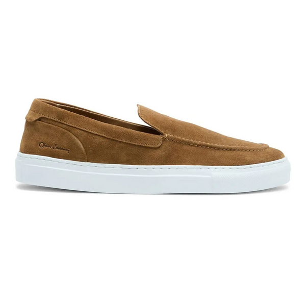 Oliver Sweeney Taupe Gelding Suede Loafers for Men UK 7