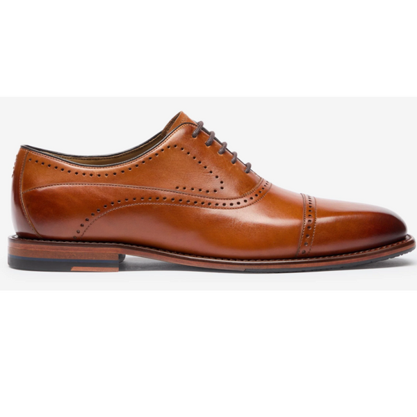 Oliver Sweeney Banbury Tan Antiqued Leather Oxford Shoes RRP£179 UK 8