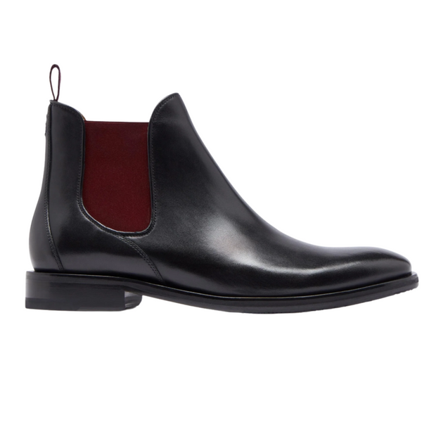 Oliver Sweeney Andante Black Polished Leather Chelsea Boots RRP £199 UK 10 & 11