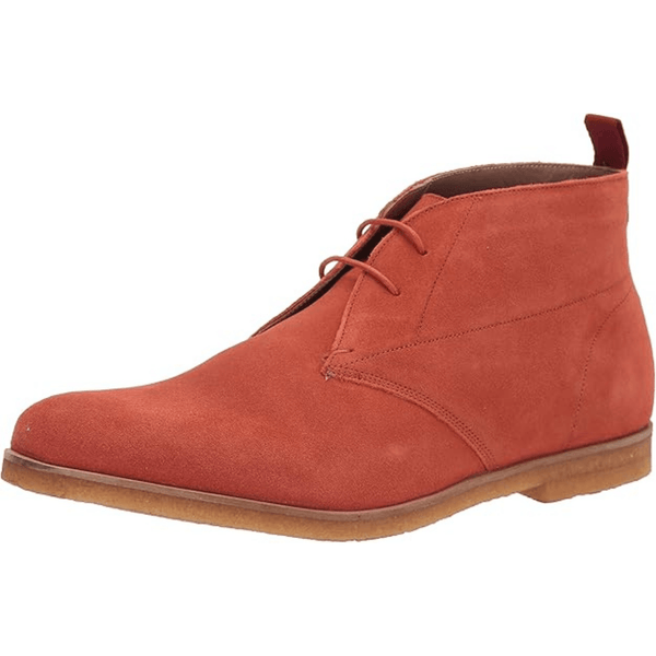 Ted Baker Men's Appell Ankle Boot for Men - Burnt Red Colour - www.oliveroutlet.com