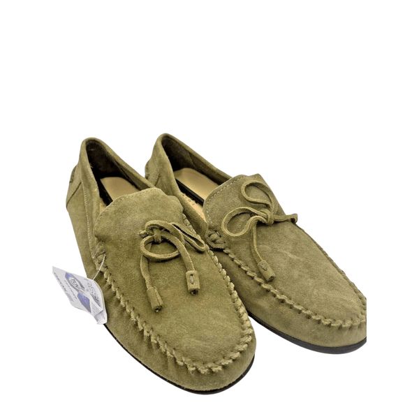 Brand New Geox Men's Green Suede Leather Loafers Driving Shoes RRP £90 - www.oliveroutlet.com