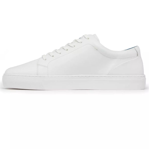 Oliver Sweeney Hayle White Calf Leather Trainers UK 11