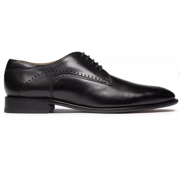 Oliver Sweeney Harworth Black Calf Leather Derby Shoes UK 12
