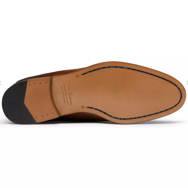 Oliver Sweeney Fellbeck Dark Tan Oxford Brogues UK 7