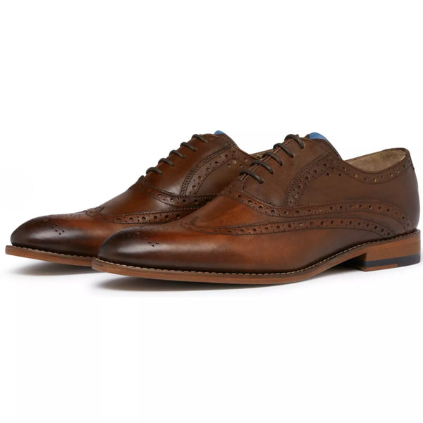 Oliver Sweeney Fellbeck Dark Tan Oxford Brogues UK 7