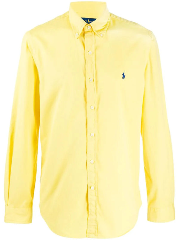 Polo Ralph Lauren Custom Fit Oxford Shirt for Men | Yellow | RRP £125